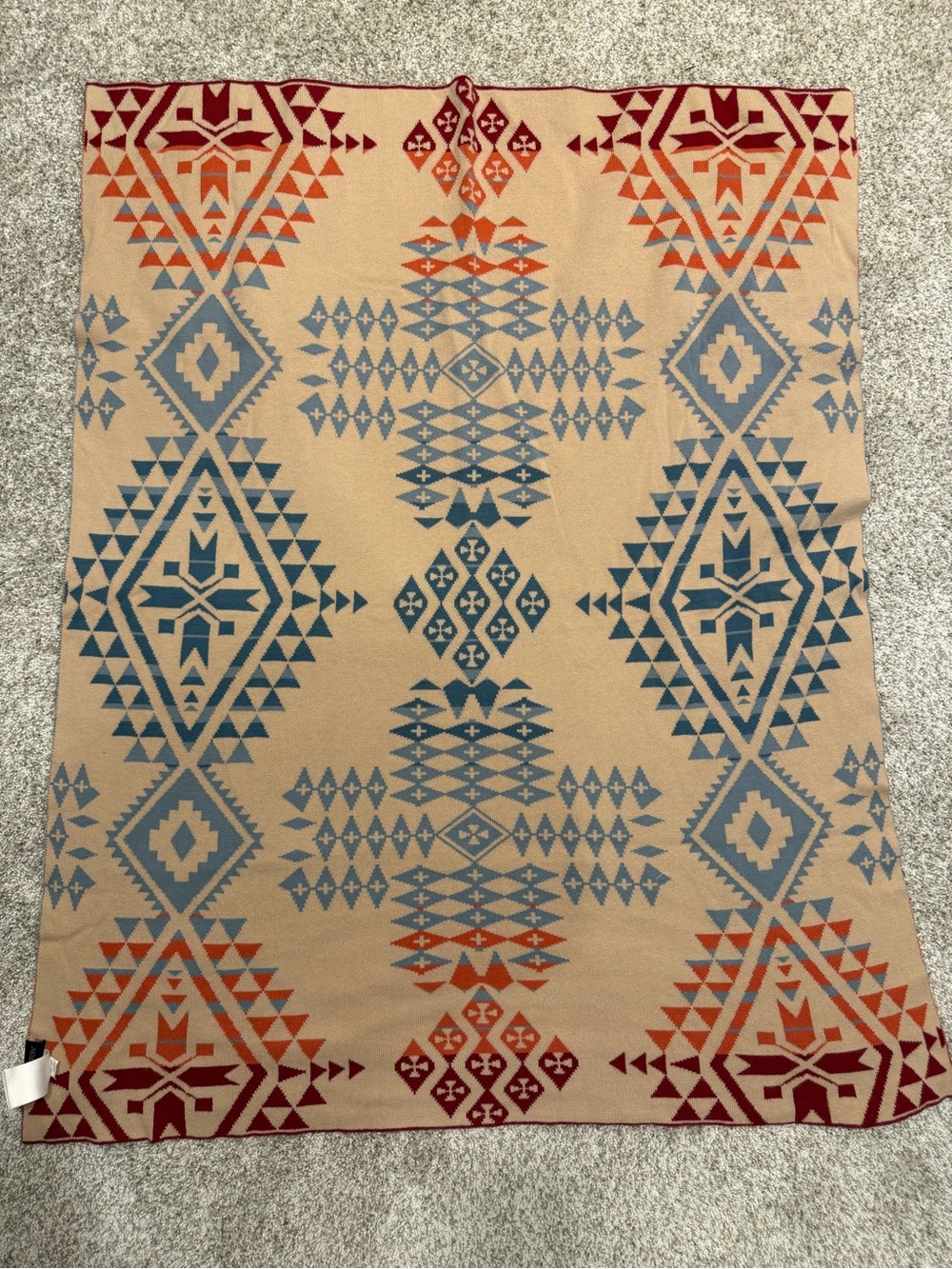 PENDLETON Knit Baby Blanket, Desert Sky - Picture 4 of 6